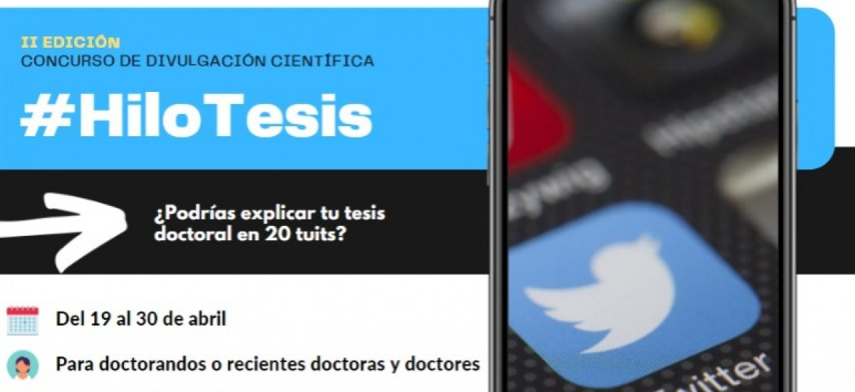 Premios a las mejores tesis doctorales publicadas en un hilo de un máximo de 20 tuits